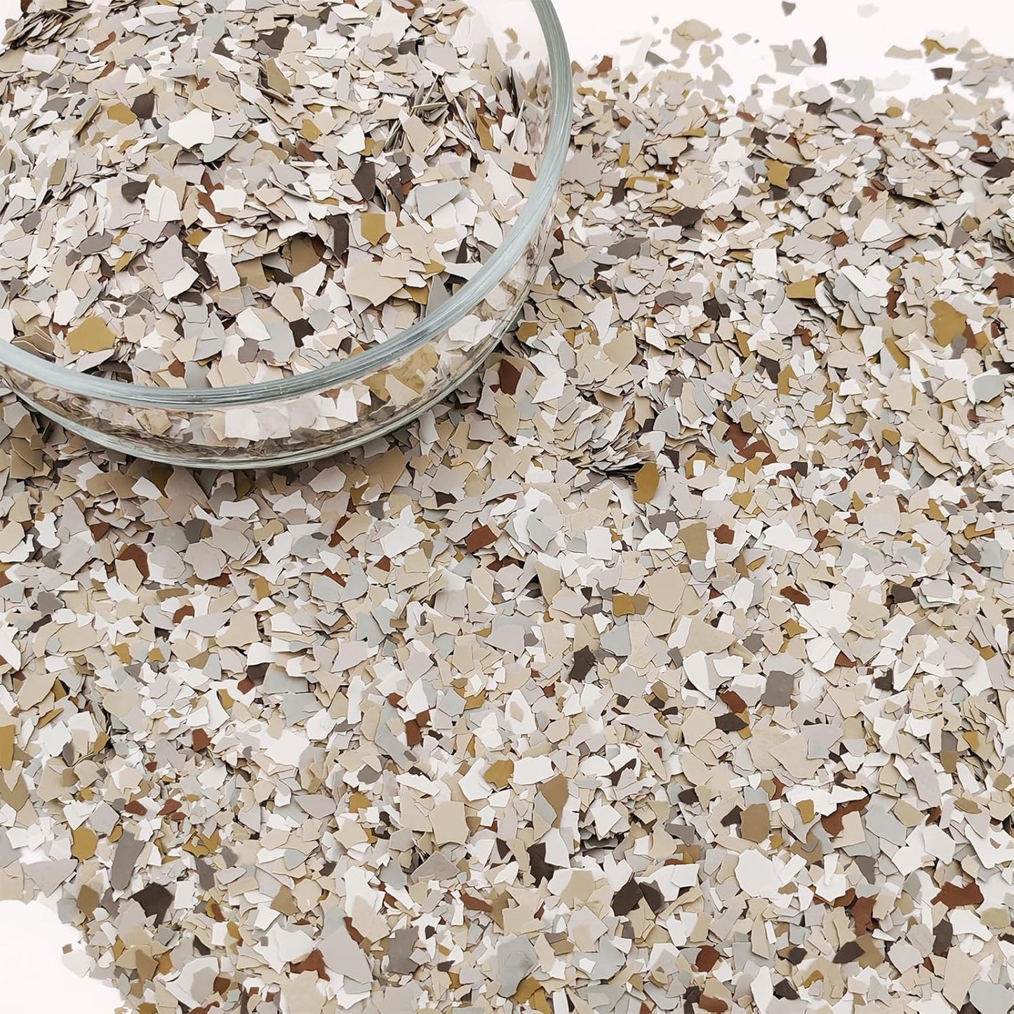 Chips concreto 2lb revestimiento piso epoxi