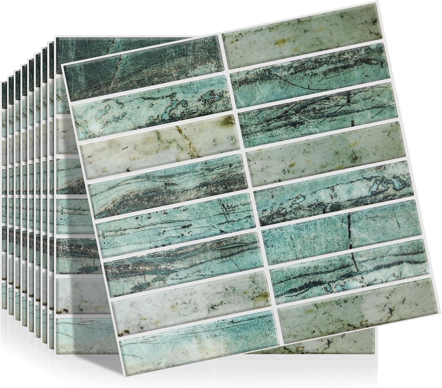 Protector salpicaduras 12x12pulg textura cristal