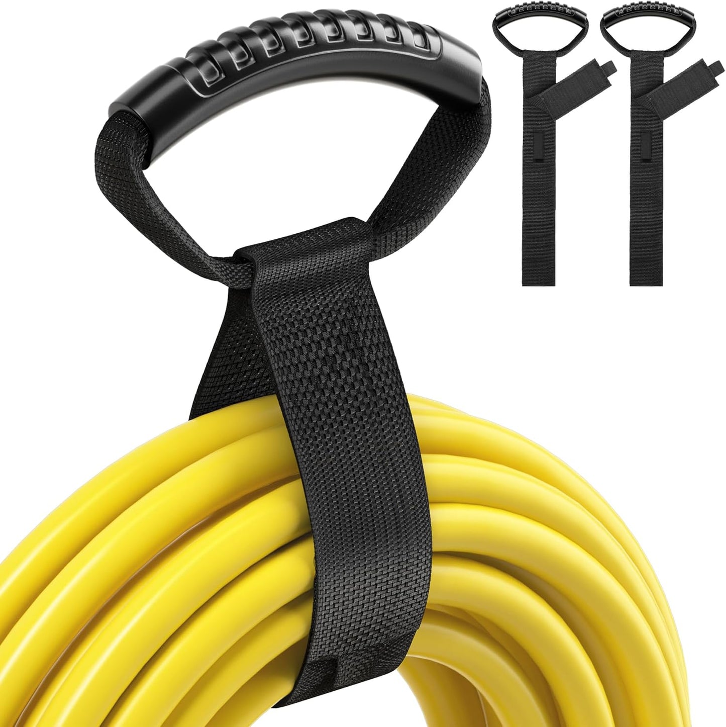 Correas almacenamiento cable 17pulg set 2 negras
