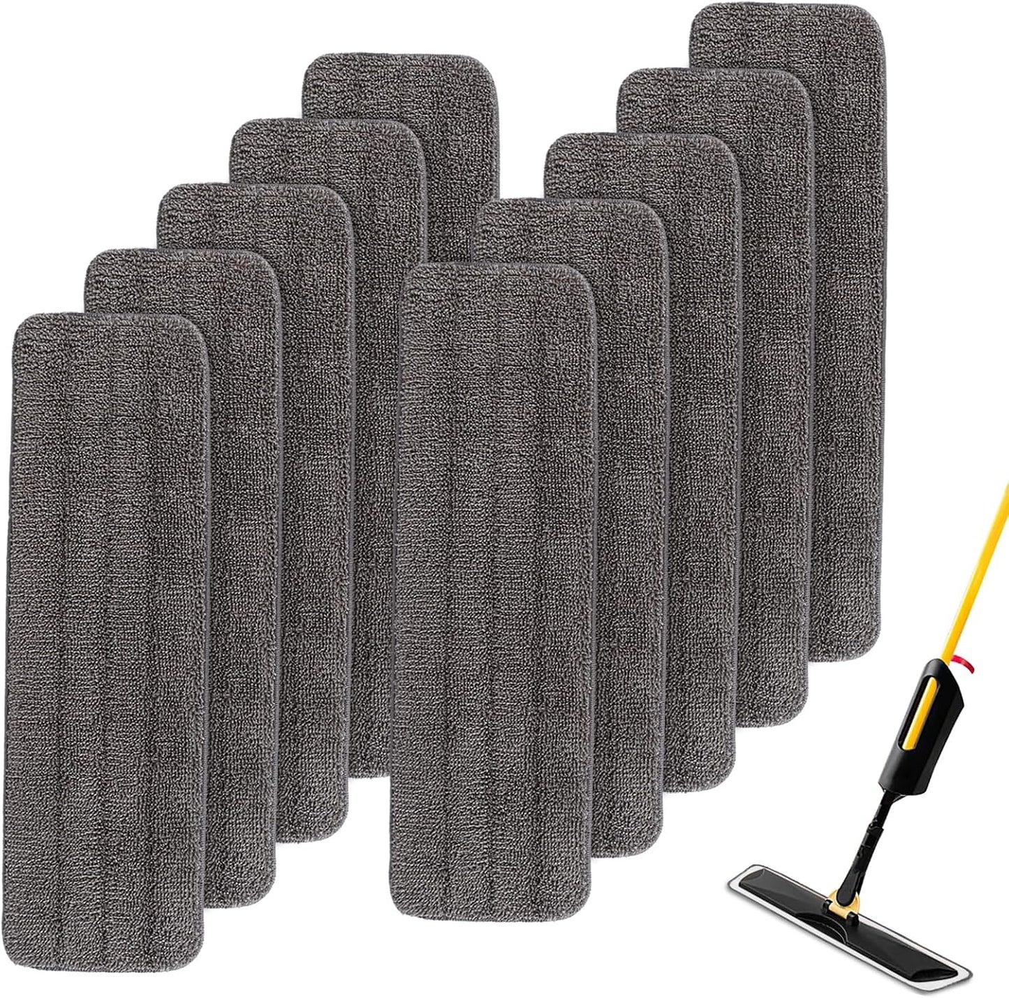 Almohadillas trapeador Rubbermaid 17-18pulg pack 10 reutilizables