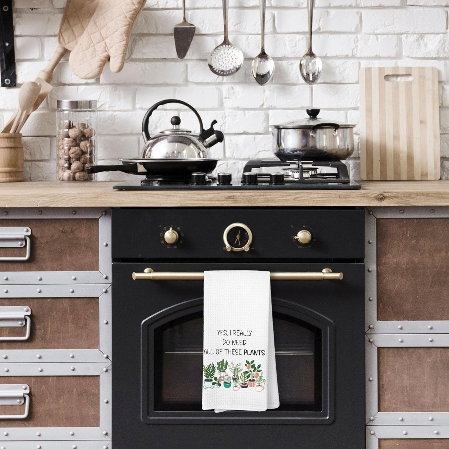 Toalla cocina para plantas jardín baño regalo mujer