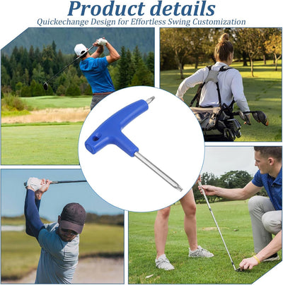 Herramienta 2en1 para conductor de golf T20/T25 con mango plástico