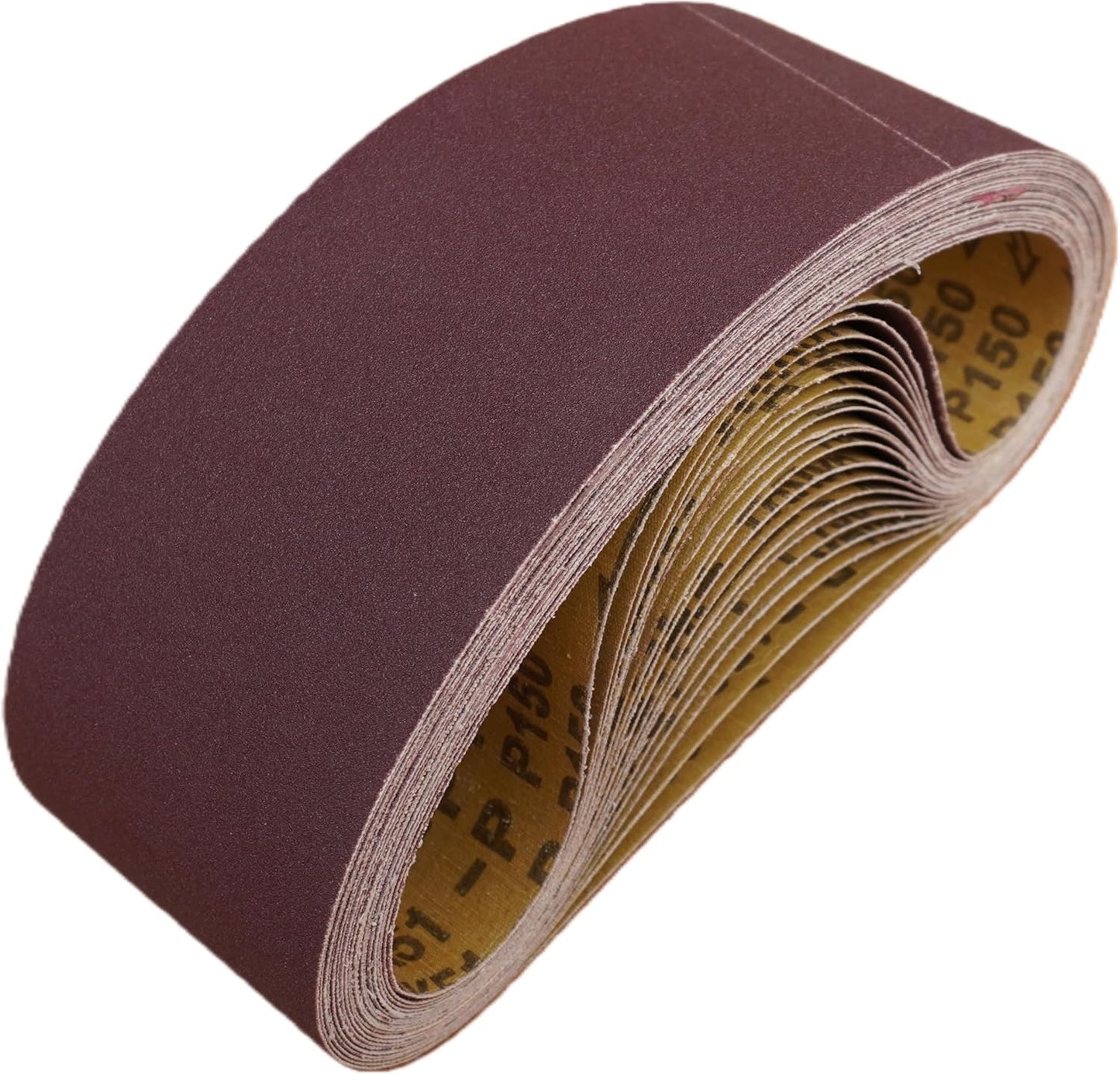 Pack 20 Correas Lijado 3x21pulg Grano 150 Antiestáticas