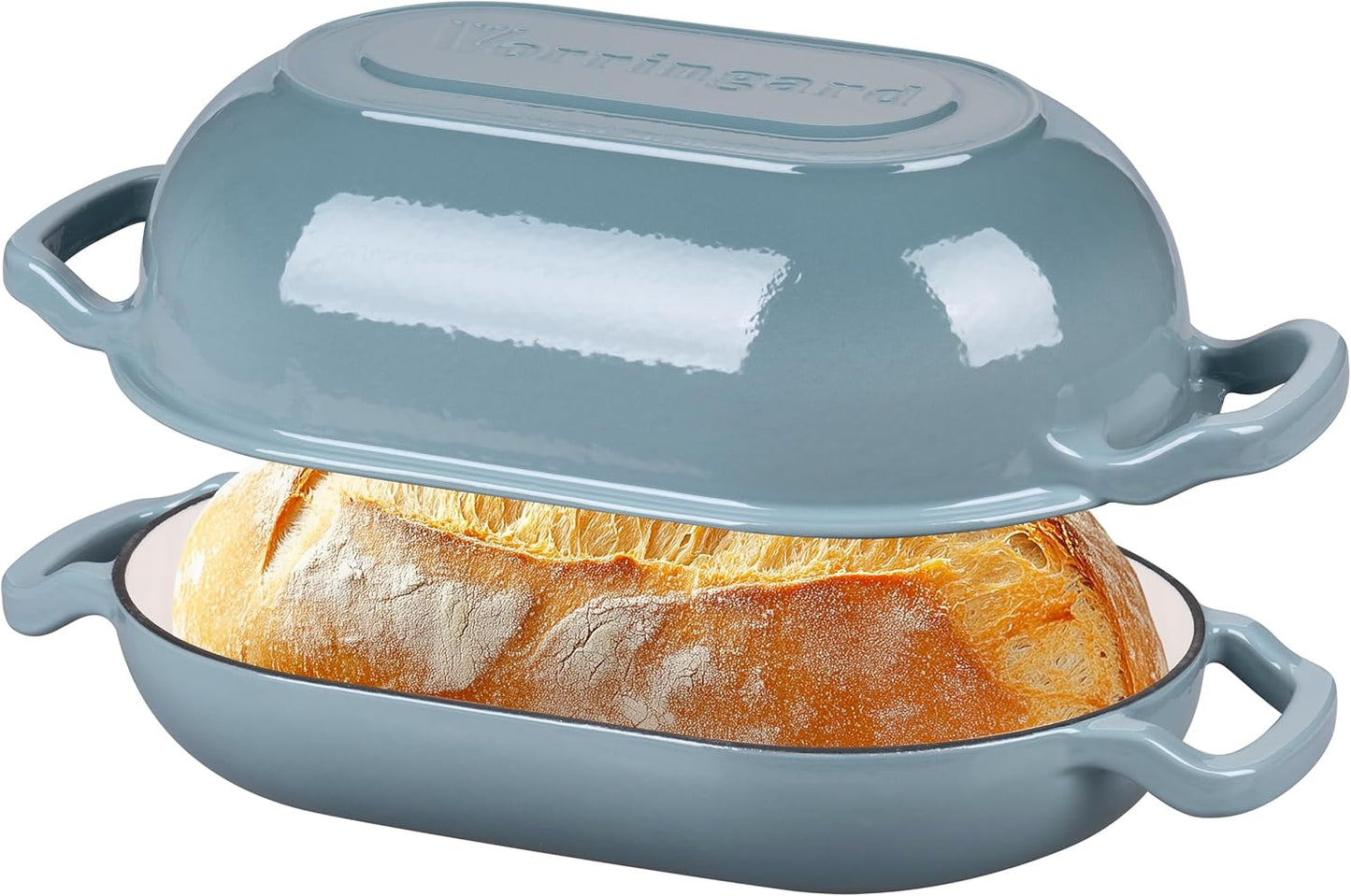 Horno holandés hierro fundido esmaltado 5 cuartos de galón