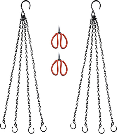 Ganchos metal 26pulg 90lb para jardín patio cocina