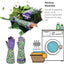 Guantes jardinería resistentes espinas cactus
