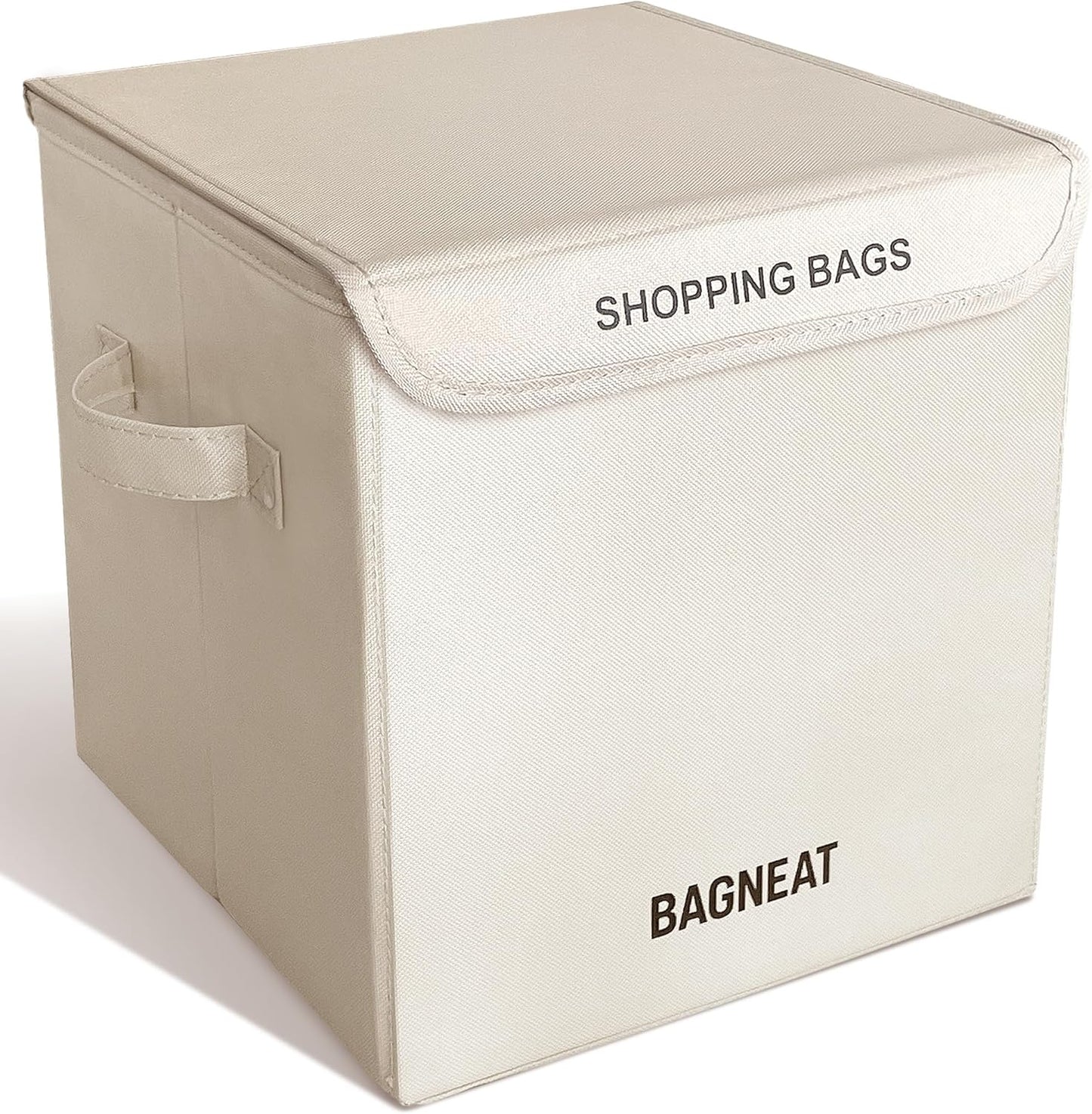 Caja para almacenar bolsas de comestibles