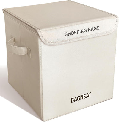 Caja para almacenar bolsas de comestibles