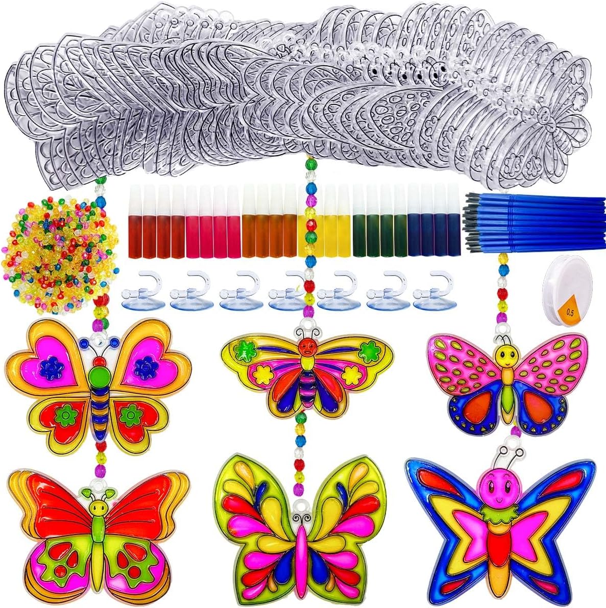 30 Juegos Atrapasoles Mariposa Decoración Exterior