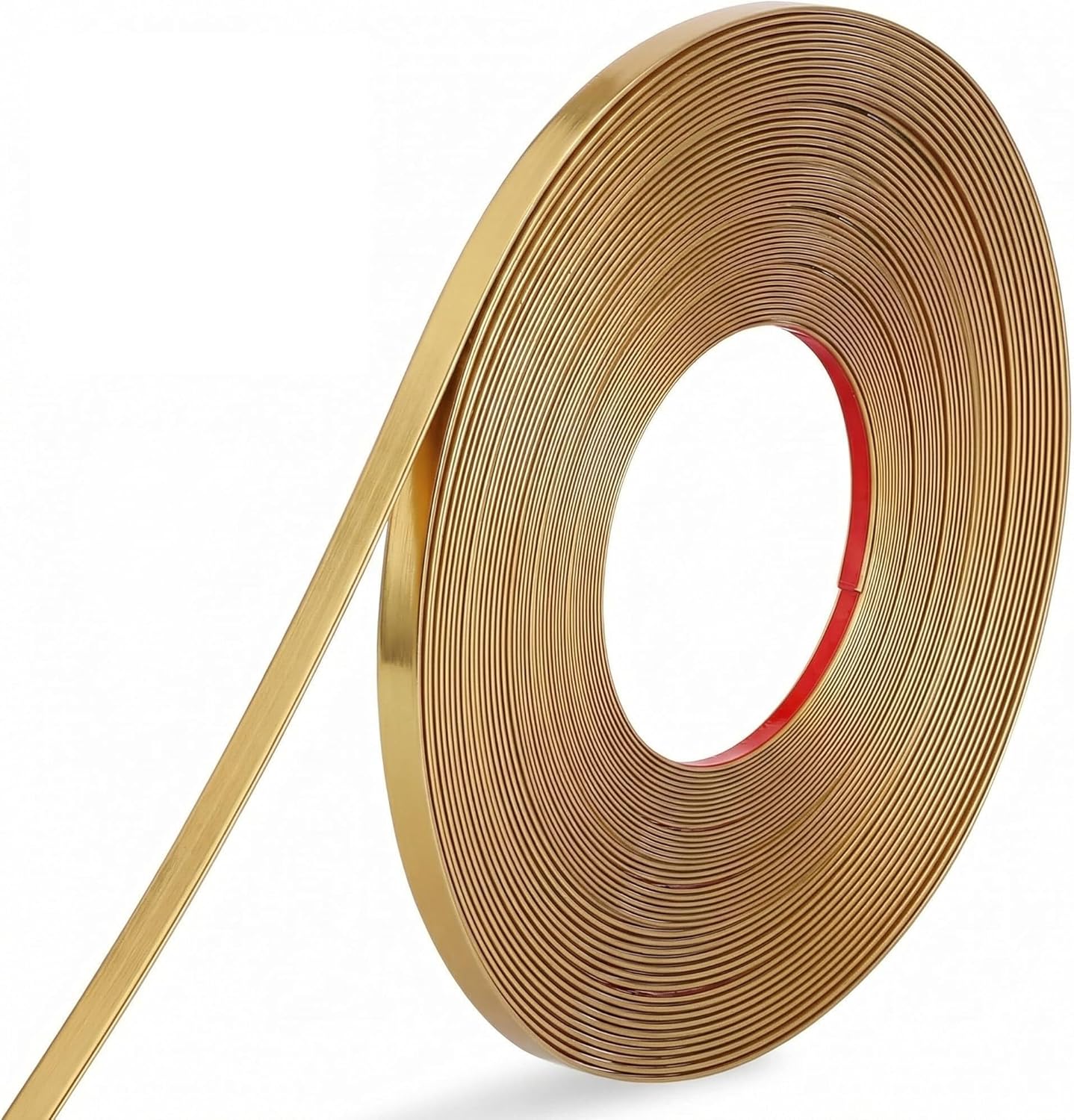 Cinta dorada autoadhesiva 0.25pulg 32pies para moldura y pared