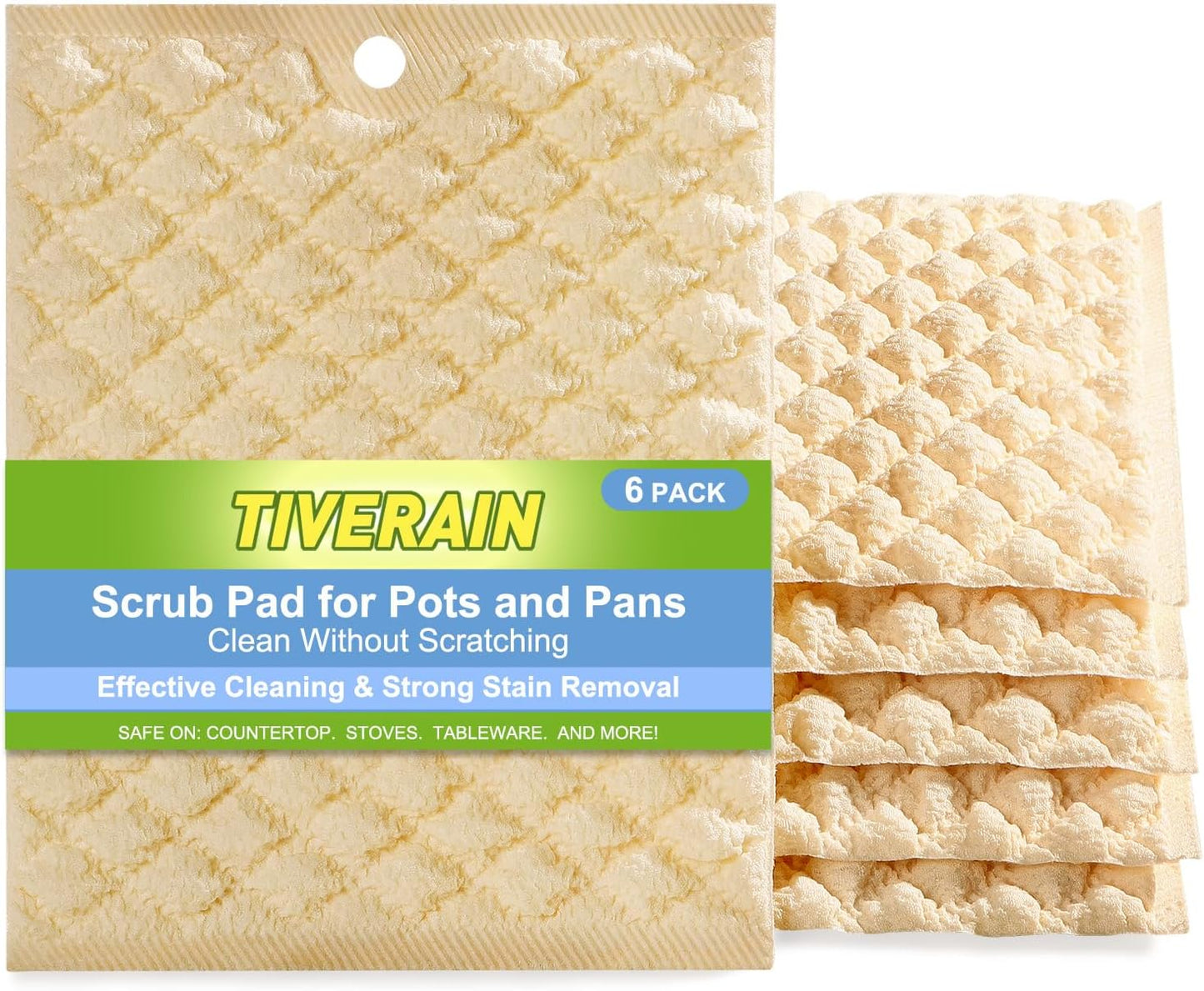 6 Pzas Almohadillas Antiarañazos para Cocina Reutilizables