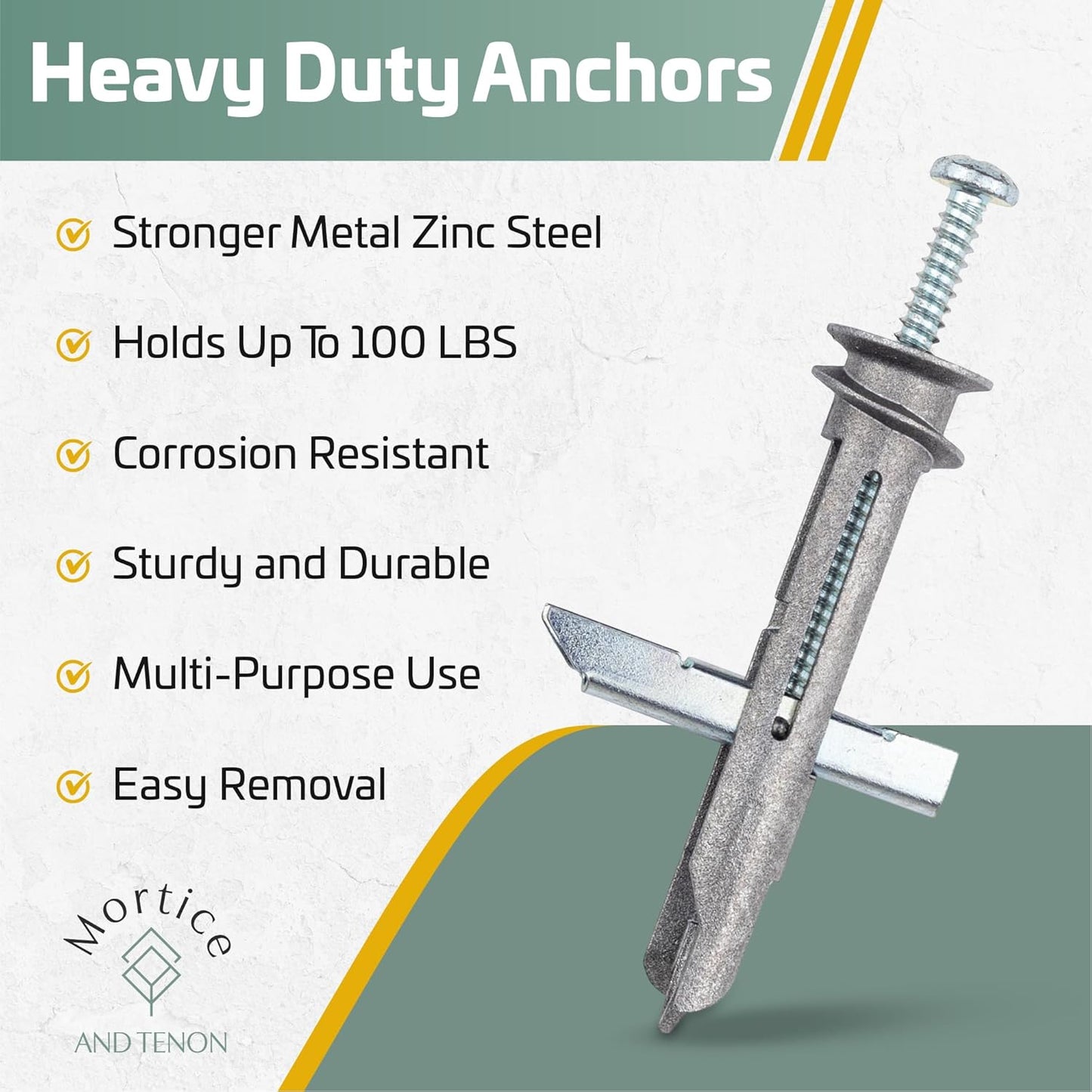 Kit pernos palanca Easy Anchor anclajes auto perforantes