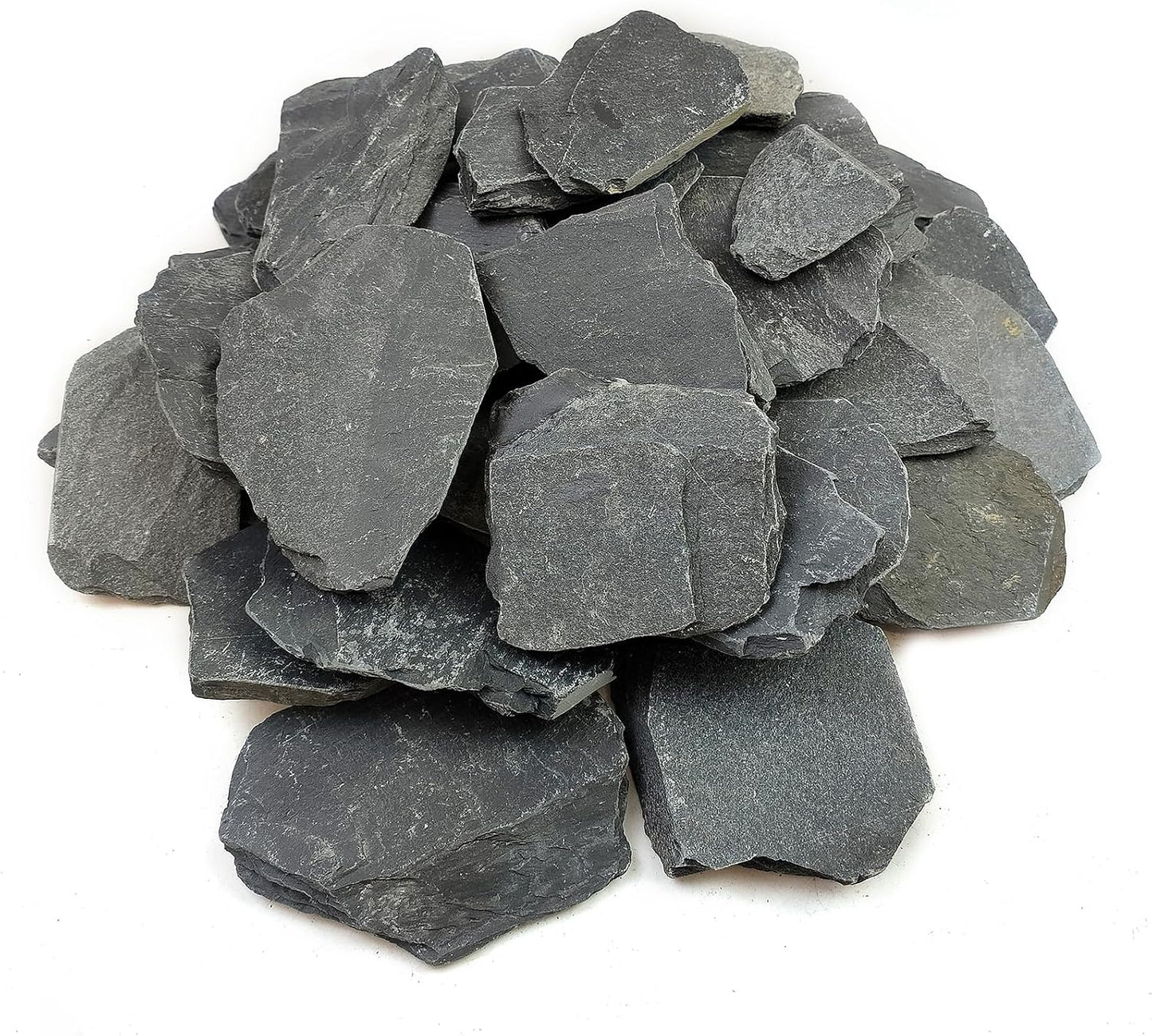 Roca pizarra acuario decoración 3-5pulg 5lb