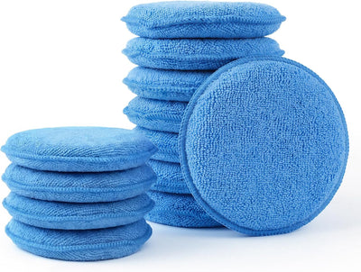 Almohadillas cera microfibra reutilizables con bolsillo dedos
