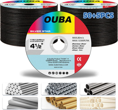 505 Discos Corte Metal 4.5pulg Ultrafina