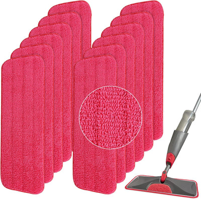 Almohadillas microfibra mopa Reveal 12 pzas reutilizables