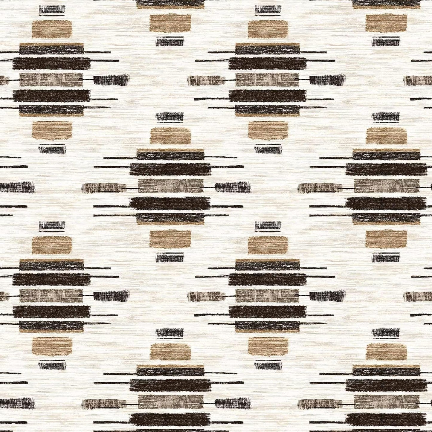 Papel tapiz bohemio abstracto geométrico autoadhesivo 17.7x118pulg