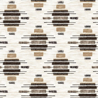 Papel tapiz bohemio abstracto geométrico autoadhesivo 17.7x118pulg