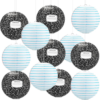 12 Linternas Papel Decoración Aula Regreso Clases
