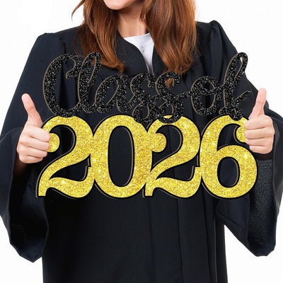 Letrero madera graduación 2026 para fotos y pintar