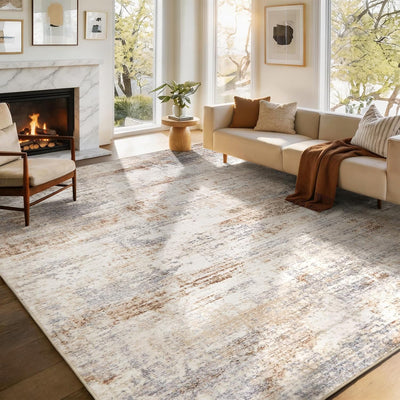 Alfombra lavable sala 10x14pulg suave antideslizante