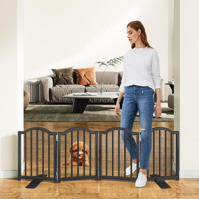 Puerta plegable para perros 16pulg alto 48pulg ancho
