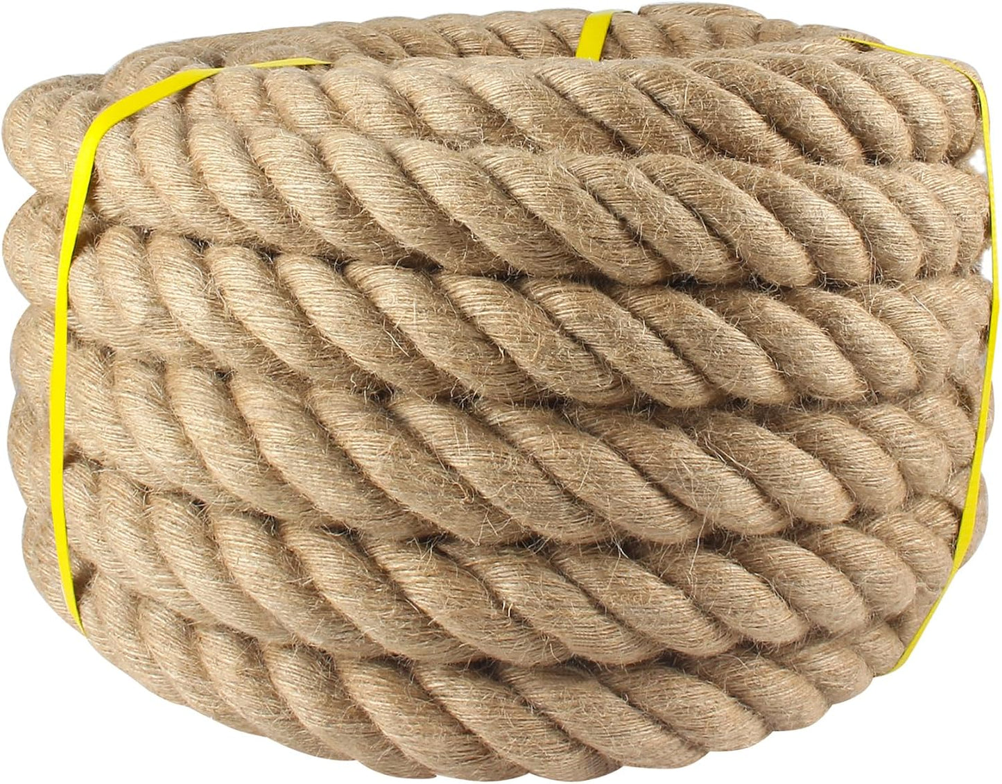 Cuerda Manila 2pulg x25ft gruesa trenzada