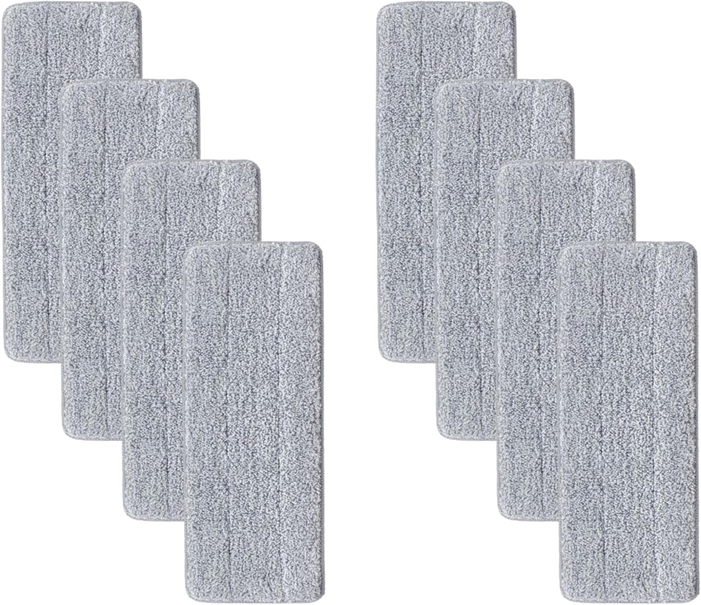 8 Pzas Almohadillas Microfibra Trapeador 100x13pulg