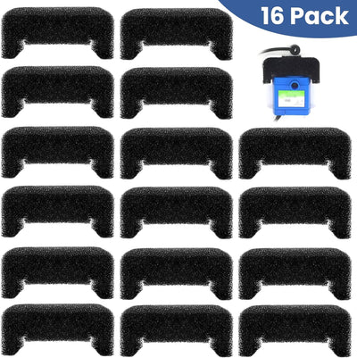 16 Filtros Esponja Fuente Agua Gatos 67oz/2L 81oz/2.4L