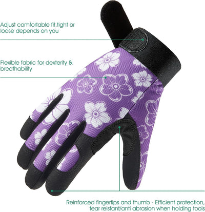 Guantes jardinería mujer a prueba de espinas y pinchazos