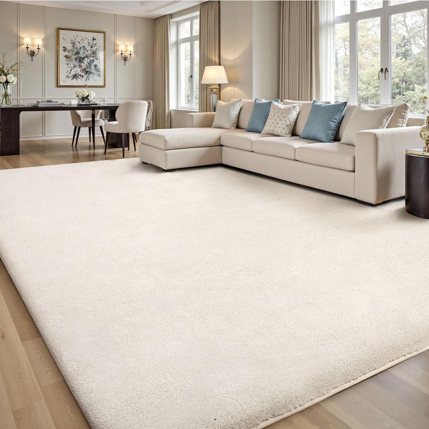 Alfombras area 10x14pies suave lavable antideslizante