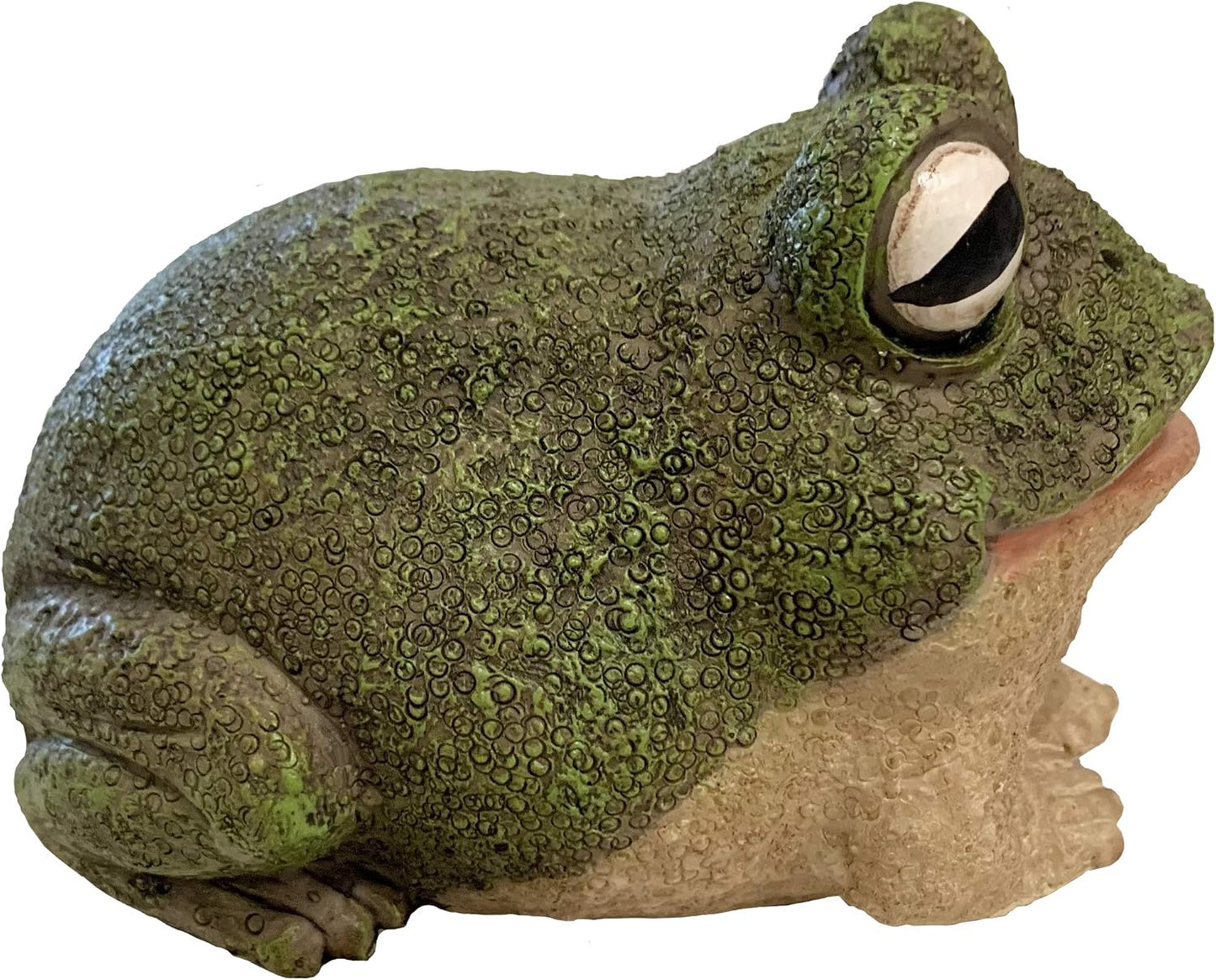 Figura sapo jardín con compartimento secreto