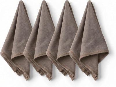 Set 4 Servilletas Algodón Turco 18x18pulg Lavables