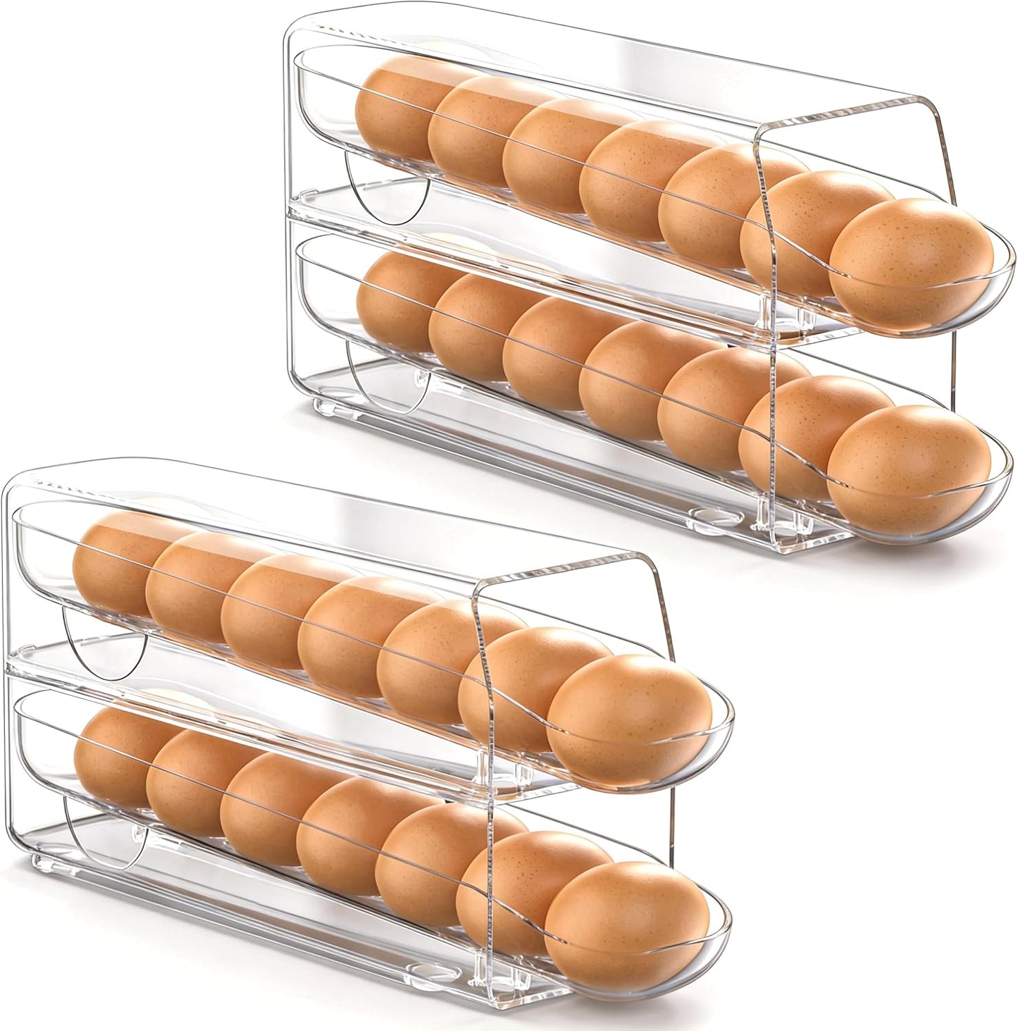 Dispensador huevos refrigerador con bandeja extraíble