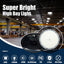 Luz LED UFO 250W 5000K 12 Pzas para garaje taller