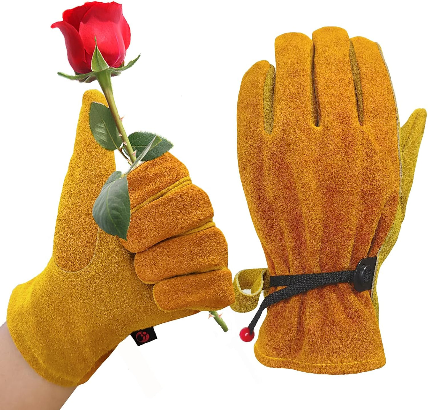 Guantes cuero algodón para jardinería soldadura TIG/MIG