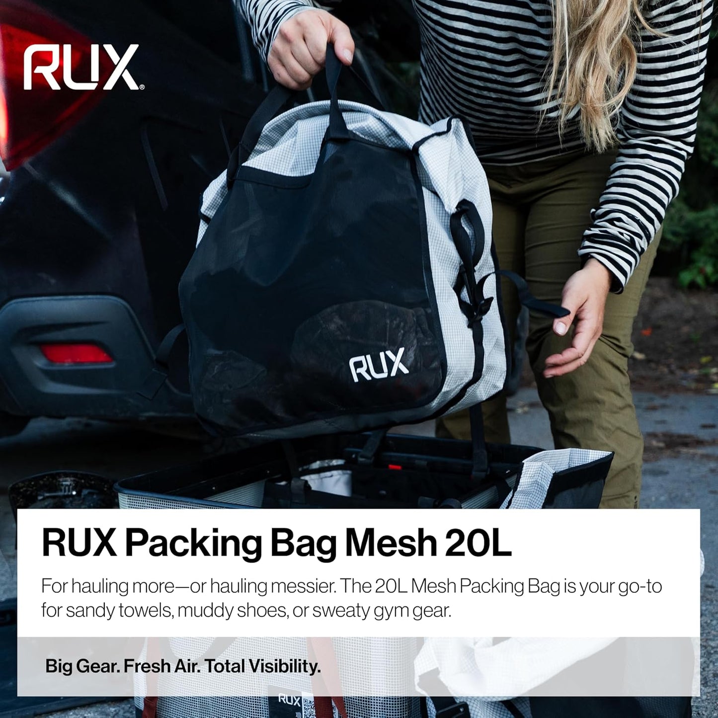 Bolsa modular ligera para organización 70L y campamento