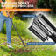 Rastrillo jardín metal resistente 16pulg mango 56pulg 11 púas acero