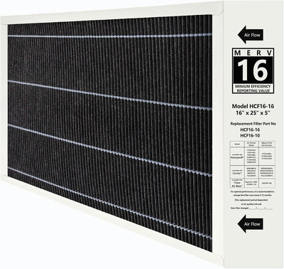 Filtro MERV 16 X6672 comp Lennox HCC16-28 HVAC