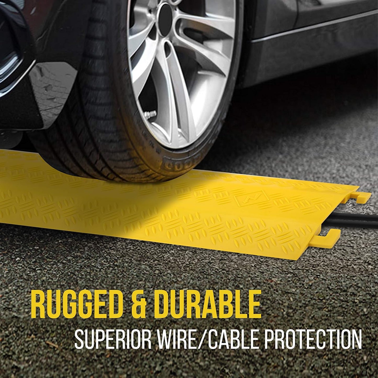 Cubierta rampa cable resistente 2000lb para manguera