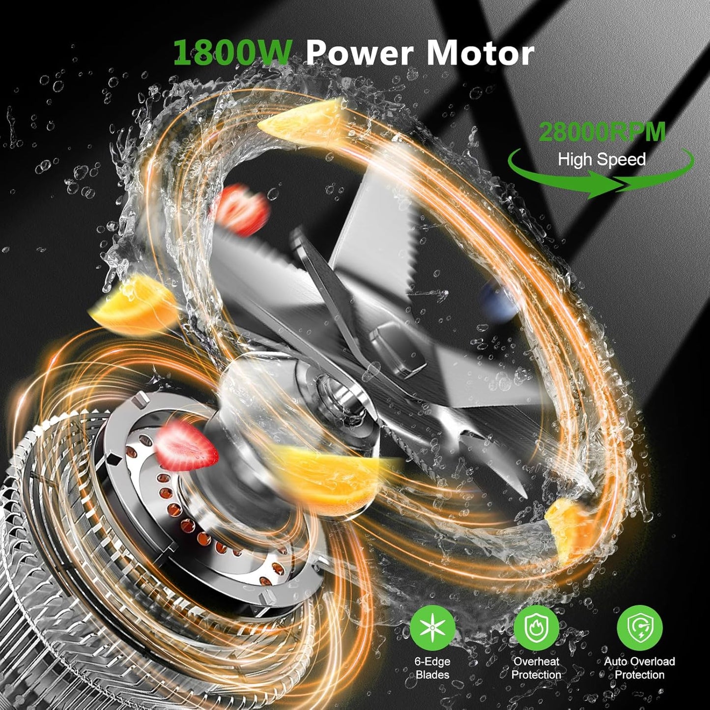 Licuadora encimera 70oz 28000RPM