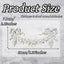 2 Pzas Apliques PVC Blanco Onlay 3D Rosa Decoración Pared