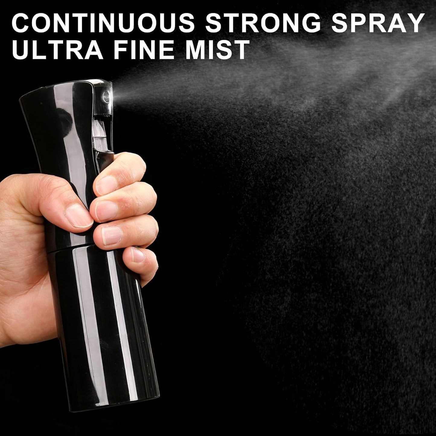Botella spray continuo 6.8oz 2uds para cabello y piel