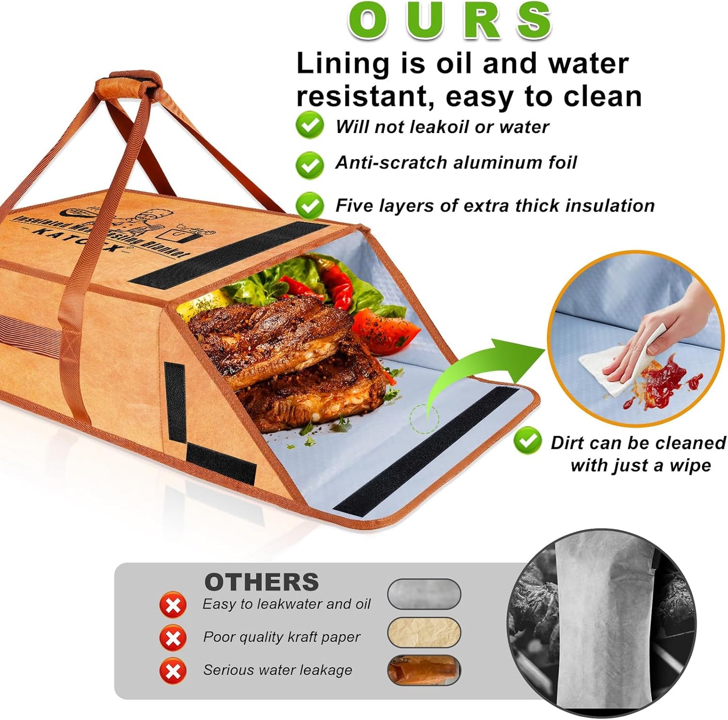 Manta para barbacoa aislada para reposar costillas de res