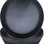Platos plástico para macetas 10-25pulg 12pulg negro