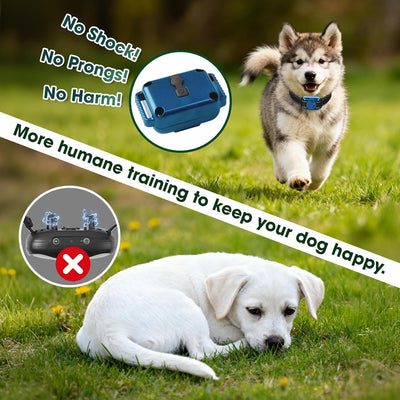 Collar vibratorio perros pequeños 5-15lb sin golpes