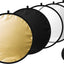 Reflector luz 24/32/43/52pulg 5en1 con panel y bolsa