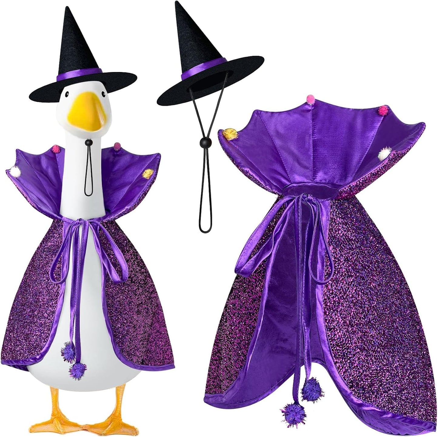 Traje ganso bruja 23pulg disfraz Halloween estatua cemento