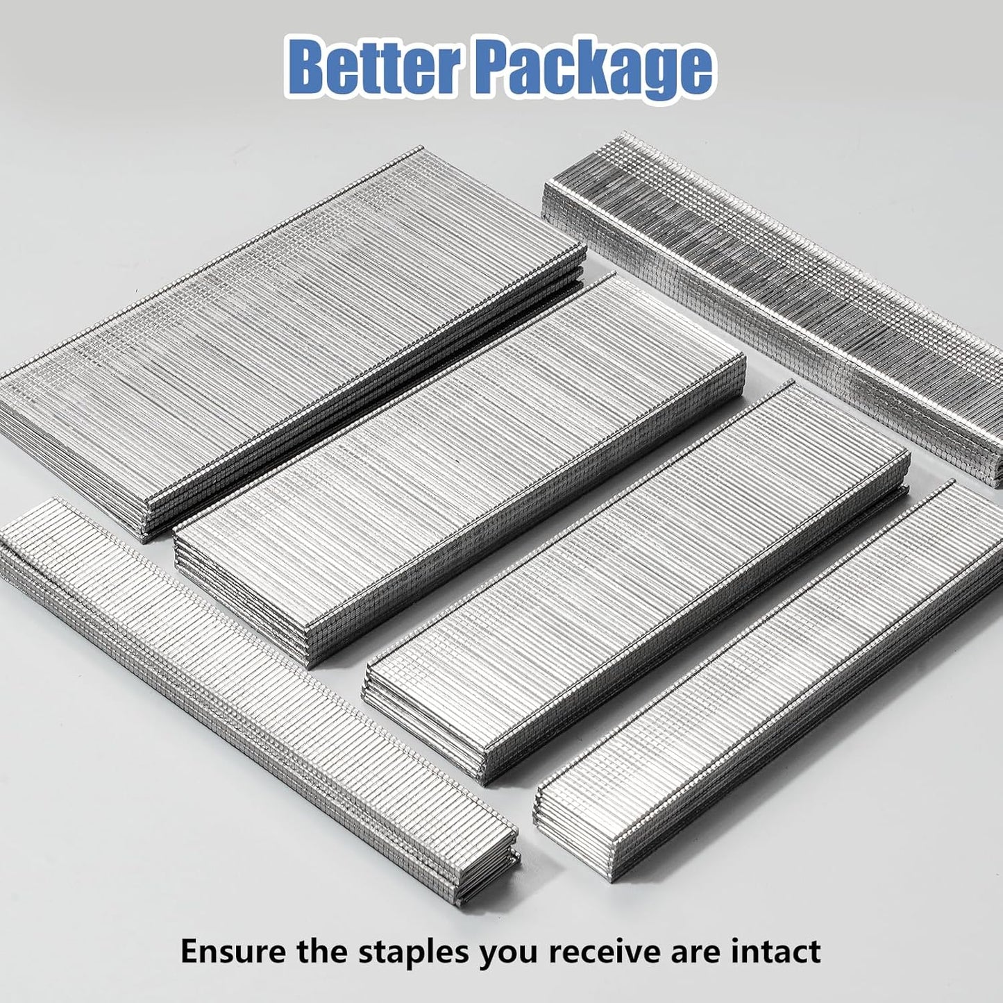 Clavos Brad acero inox 304 set 1500 5/8-2 pulg