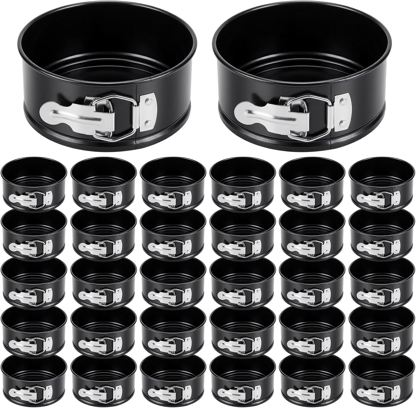 Moldes para hornear mini tartas de queso Sunnyray 50 piezas